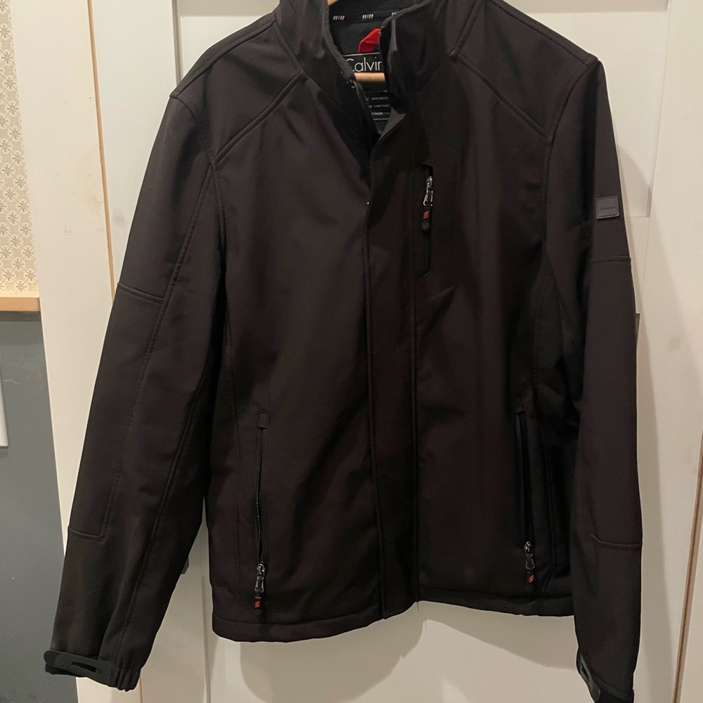 Nice black jacket… stylish & waterproof